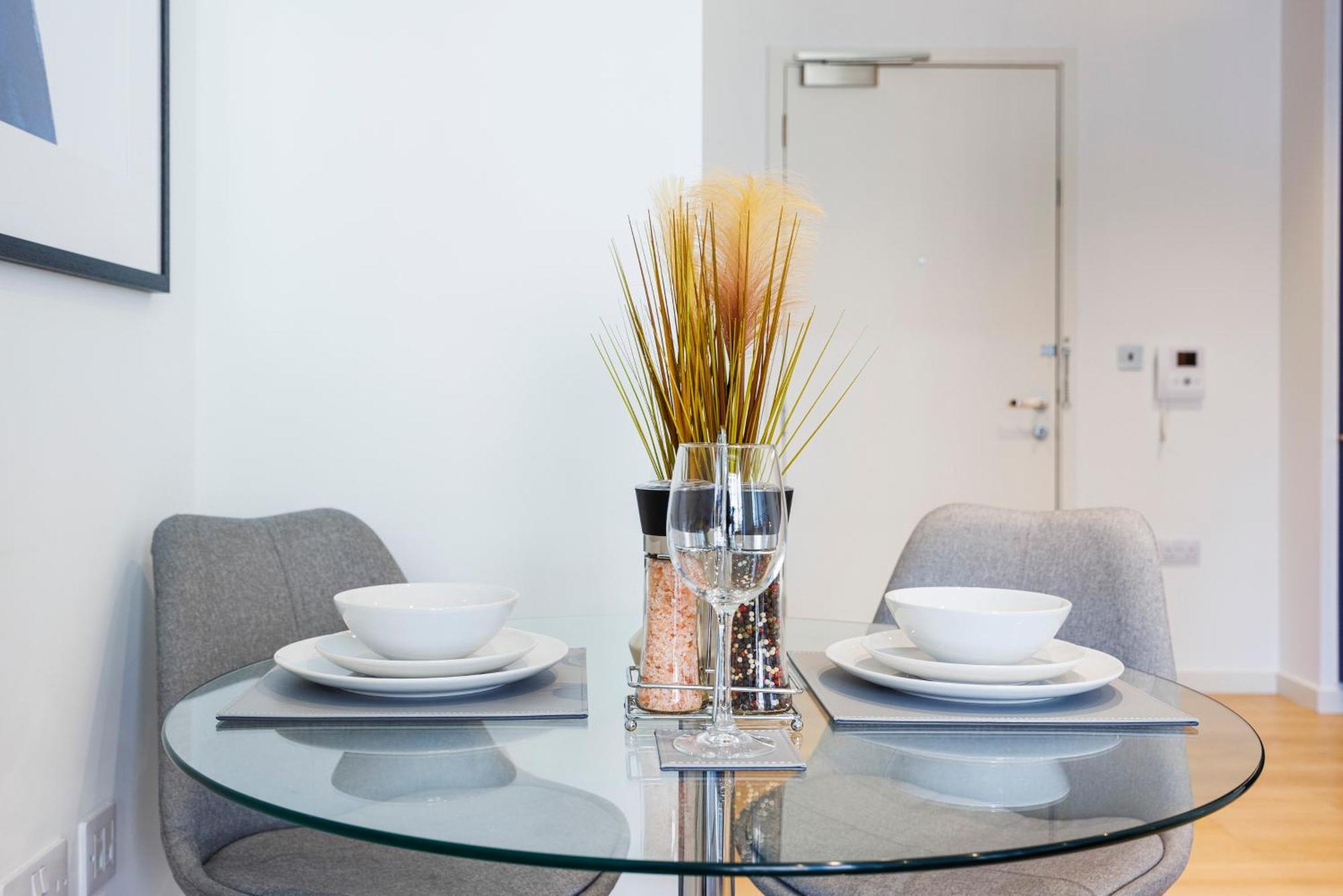 Luxury Apartment-Business-Relocation-Canary Wharf Londýn Exteriér fotografie
